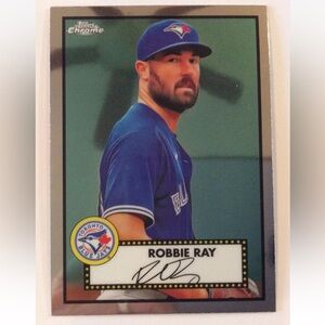 Robbie Ray 2021 Topps Chrome Toronto Blue Jays Baseball Card